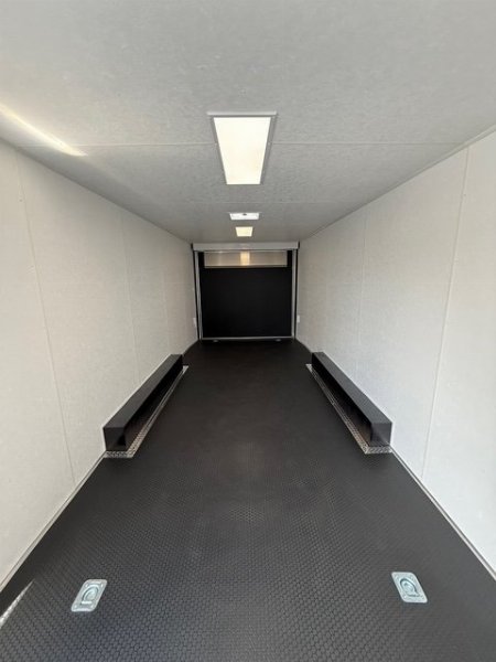 New 2025 VINTAGE OUTLAW 8 X 28 RACE TRAILER
