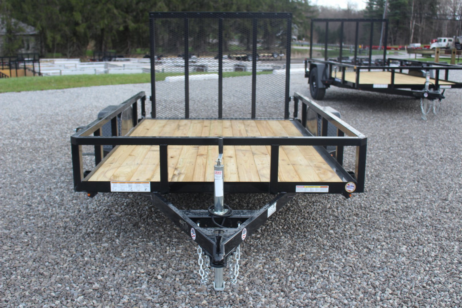 New 2025 Sure-Trac 6' x 10' Single Axle Tube Top Utility Trailer - 2990# GVW