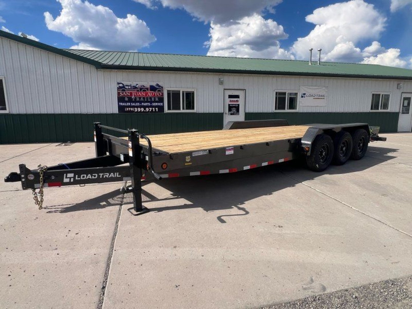 New 2025 Load Trail 83''x24' Triple Axle Equipment Trailer