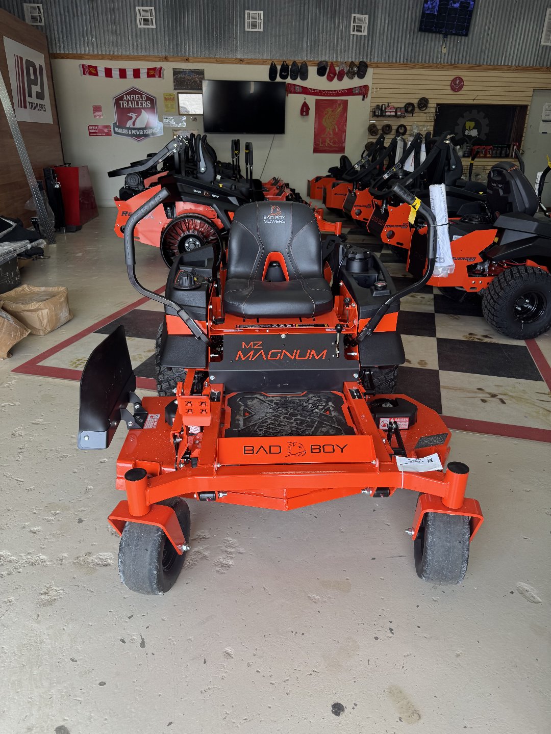 New 2025 Bad Boy MAGNUM 48" KAWASAKI 21.5 HP Lawn Mowers