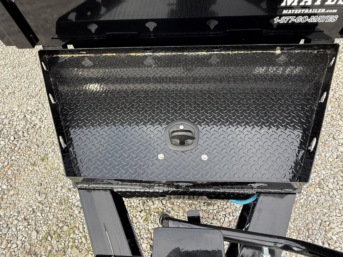 New 2026 PJ Trailer DL142 Dump Trailer 83X14 TA 24" SIDES (GVW:14000)  BLACK