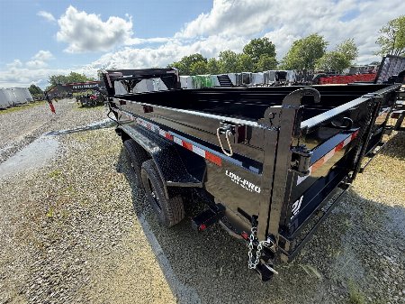 New 2026 PJ Trailer DL142 Dump Trailer 83X14 TA GOOSENECK 24" SIDES (GVW:15680)  BLACK