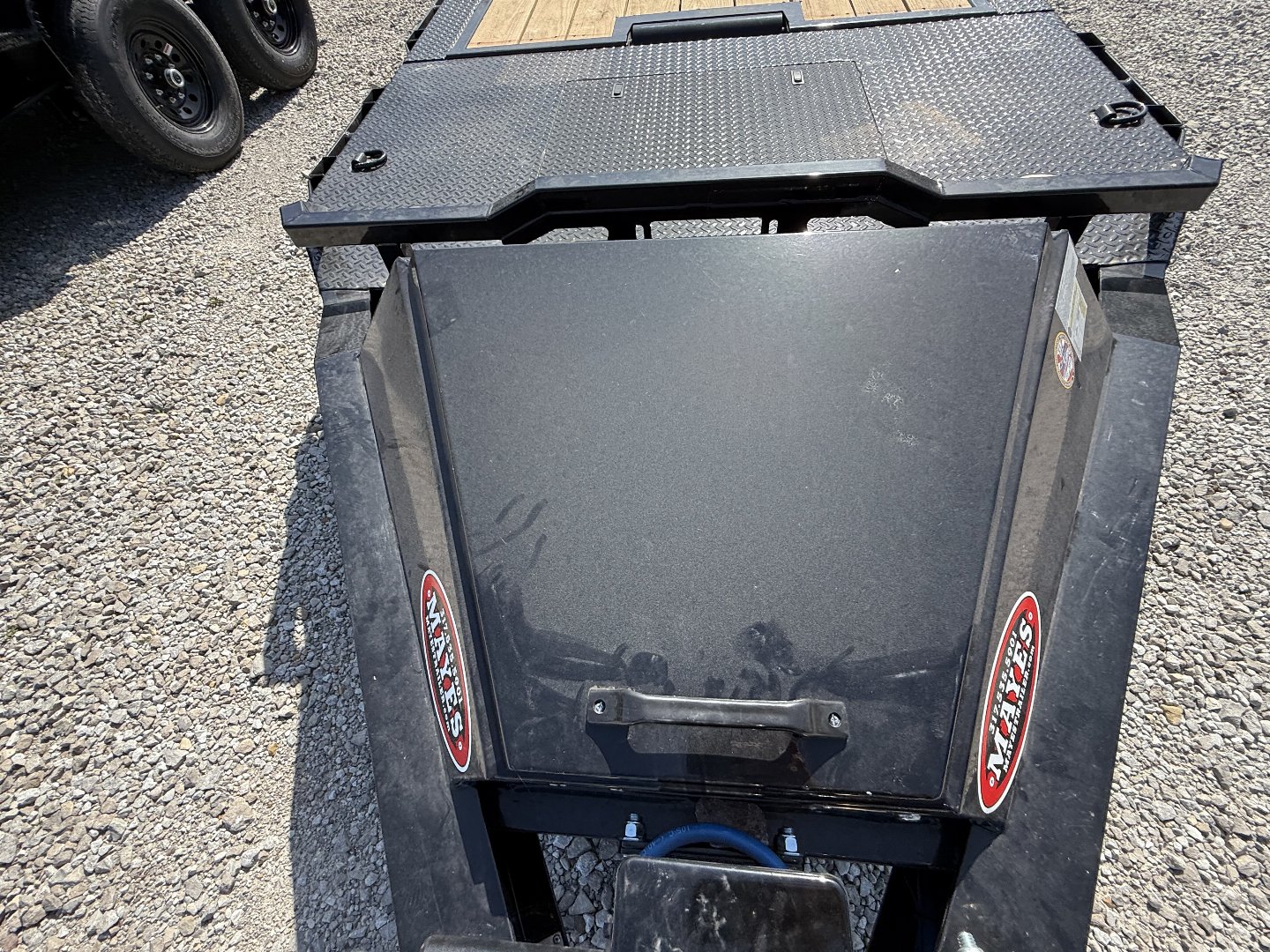 New 2025 Rawmaxx G7X20BP14K Tilt Trailer 83X20 TA Gravity Partial Tilt (GVW:14000) JET BLACK