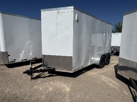 New 2025 Cross Trailers 7-14-1.5V Enclosed