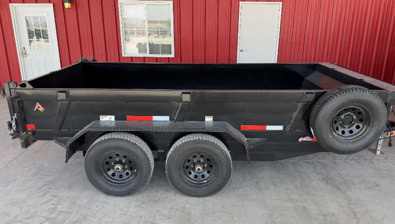 New 2025 RawMaxx 77X12 10K MDX DUMP Dump Trailer