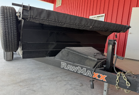 New 2025 RawMaxx 77X12 10K MDX DUMP Dump Trailer