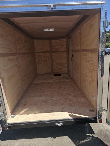 New 2026 CONTINENTAL CARGO VHW612SA Cargo / Enclosed Trailer 6X12 WHITE