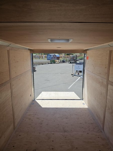 New 2026 CONTINENTAL CARGO VHW714TA2 7x14 Cargo / Enclosed Trailer CHARCOAL RAMP