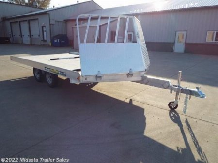New 2023 Aluma 8614D-TA-R-13SL - Snowmobile Trailer - 814