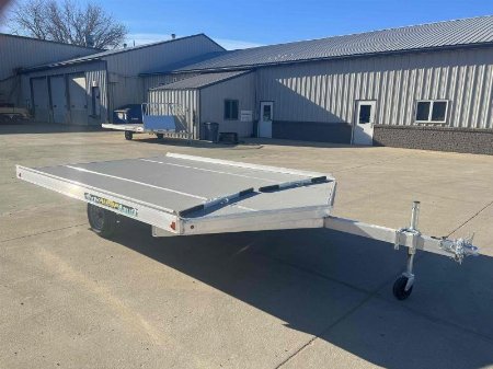 New *2024 Aluma 8612D-S-R-12SL - Snowmobile Trailer - 589