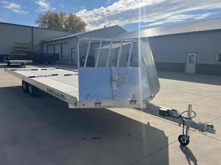 New 2024 Aluma 8624DH-TA-EL-SRP-14A - Snowmobile Trailer - 644