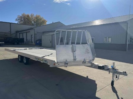 New *2024 Aluma 8622D-TA-EL-R-13A -Snowmobile Trailer - 661