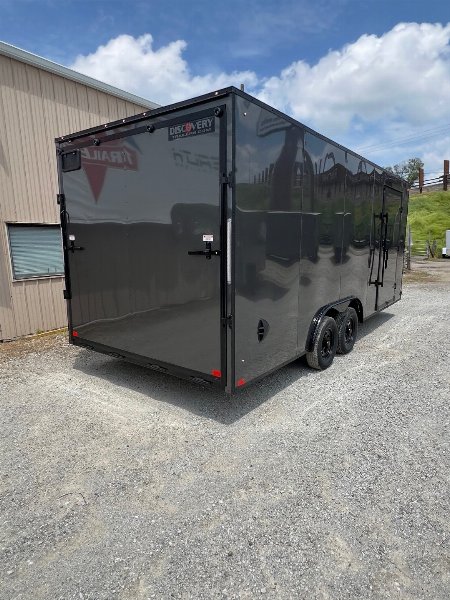 New 2026 DISCOVERY TRAILERS Car Hauler ET 8.5x20 7k Enclosed Car Hauler #27015 Car / Racing Trailer