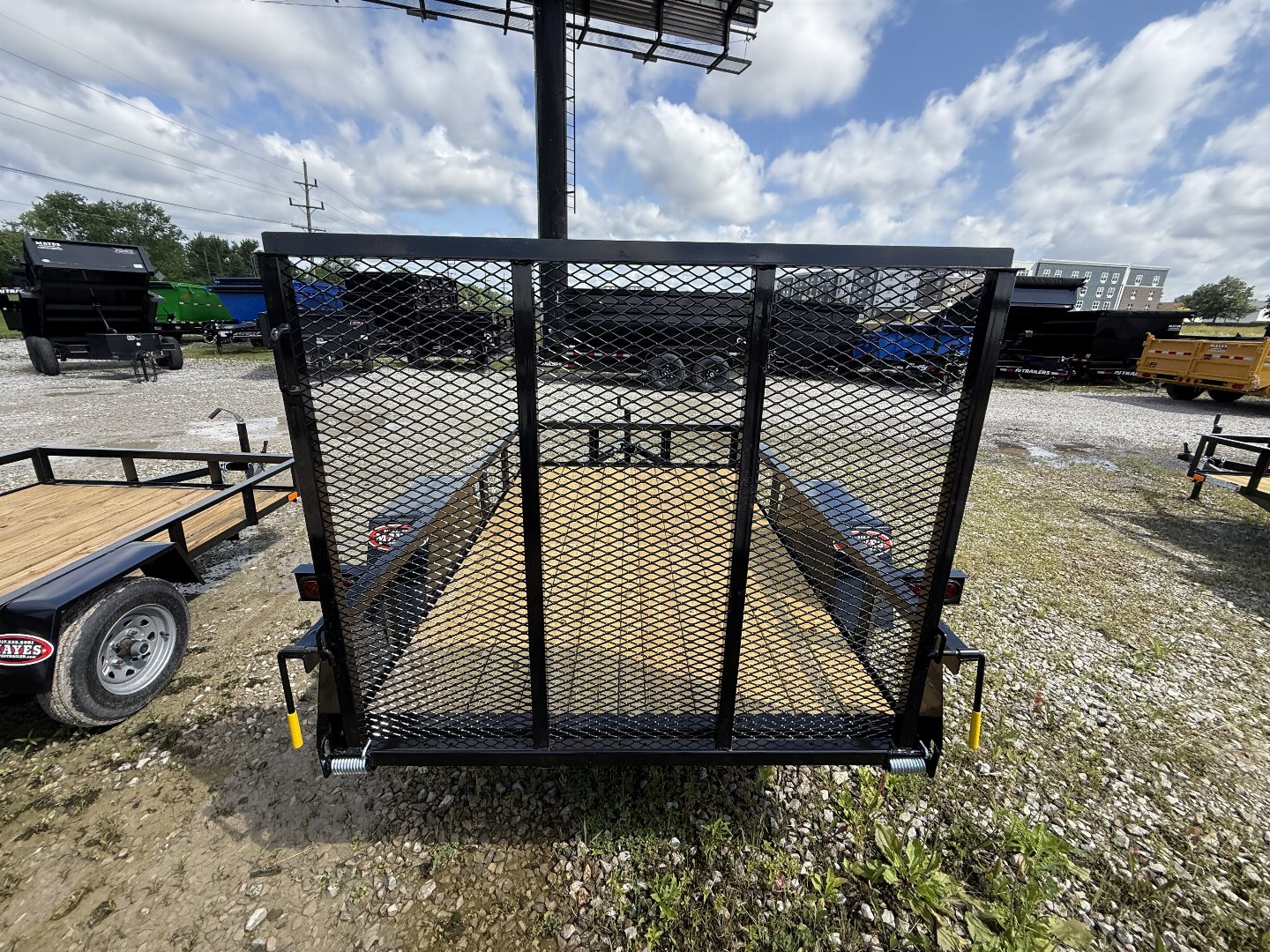 New 2025 AMO US081 Utility Trailer 5X8 SA LOWSIDE (GVW:2990) BLACK
