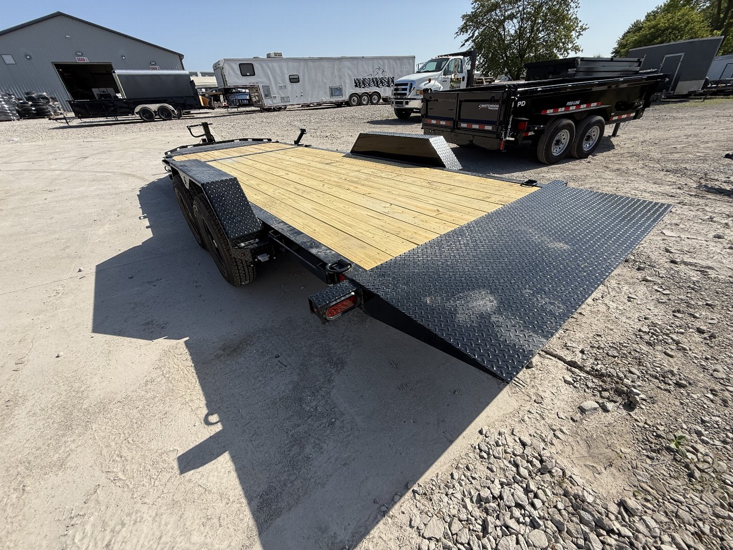 New 2025 Liberty Tilt LT14K83X20SPB8WF 83x20 TA Partial Tilt (GVW:15400) MIDNIGHT BLACK