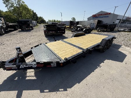 New 2025 Liberty Tilt LT14K83X20SPB8WF 83x20 TA Partial Tilt (GVW:15400) MIDNIGHT BLACK