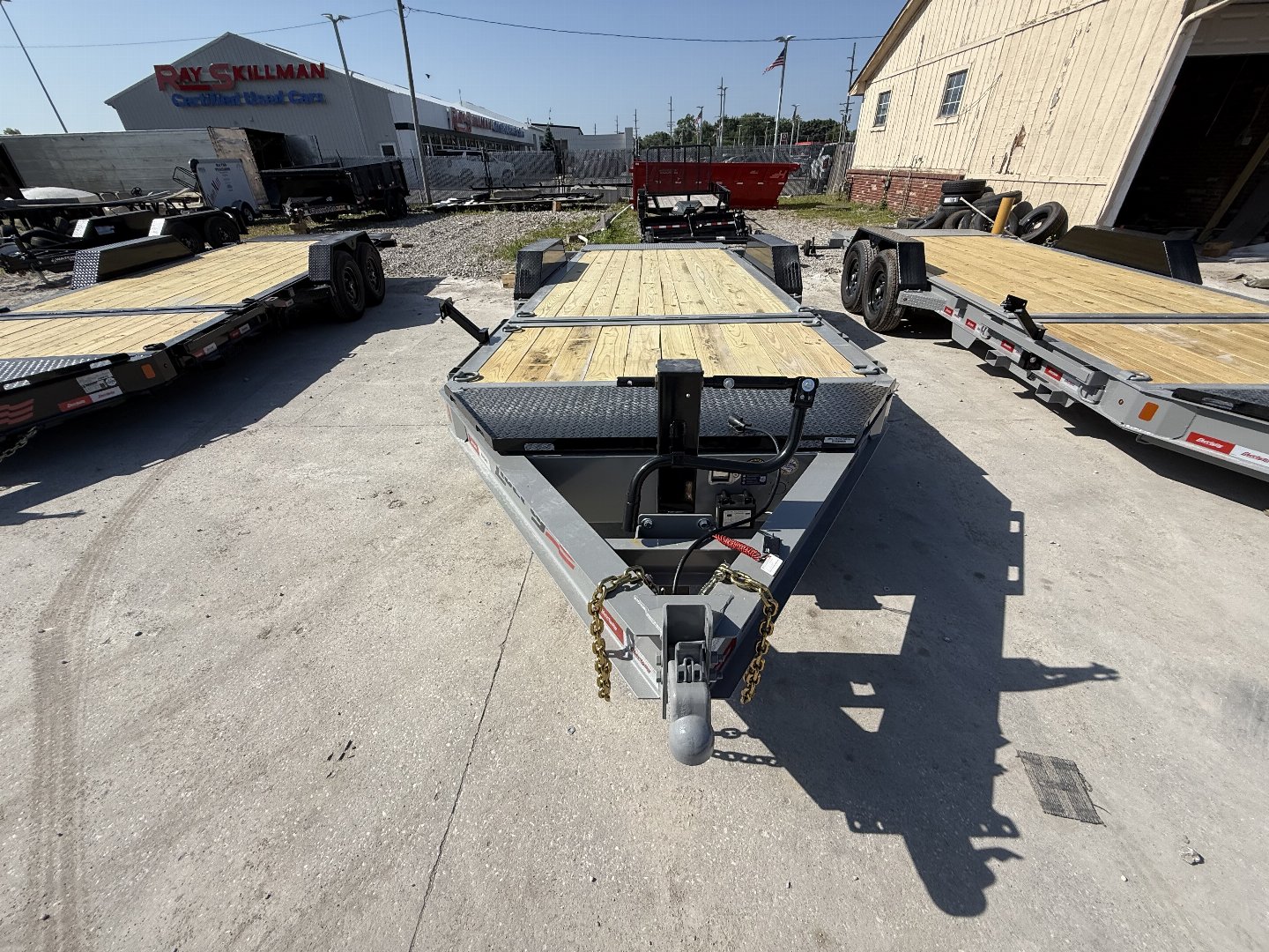 New 2025 Liberty Tilt LT14K83X20SPB8WF 83x20 TA PARTIAL TILT (GVW;15400) BATTLESHIP GRAY