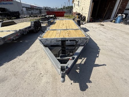 New 2025 Liberty Tilt LT14K83X20SPB8WF 83x20 TA PARTIAL TILT (GVW:15400) BATTLESHIP GRAY