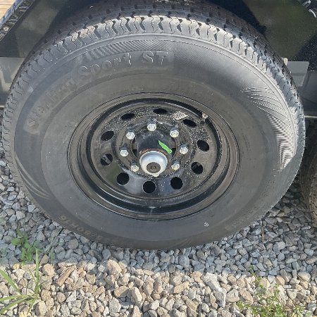 New 2025 LIBERTY TRAILER LT14K83X22SPB8WF TILT 83X22 TA (GVW:15400) BATTLESHIP GRAY