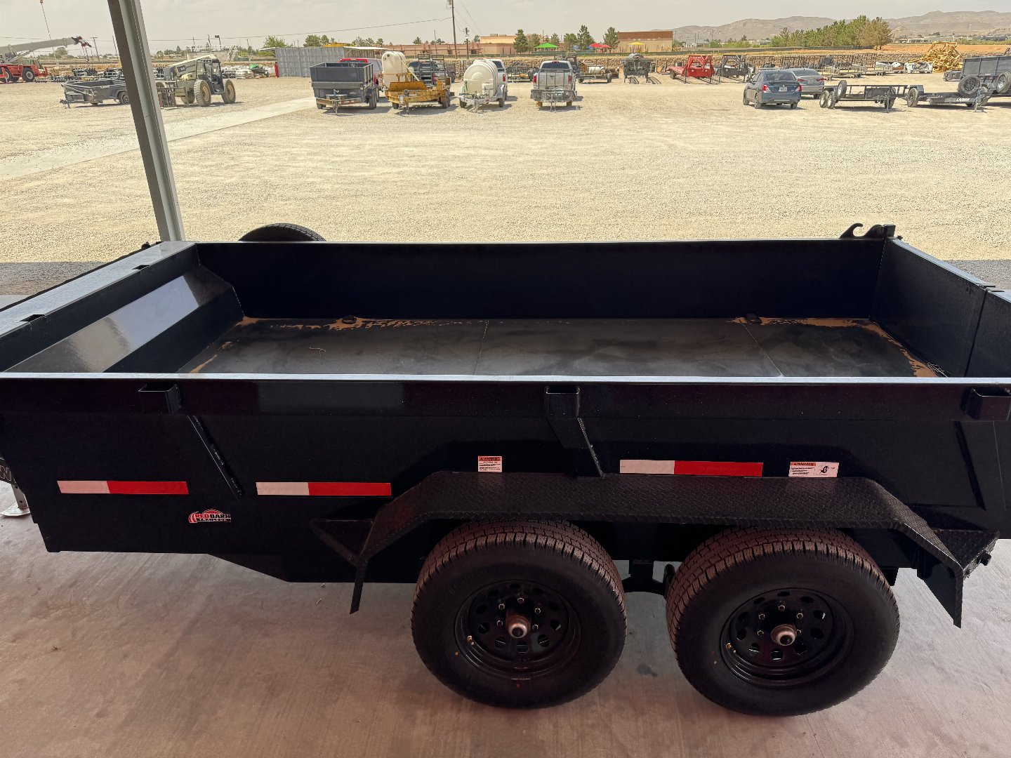 New 2025 RAWMAXX 77X12 10K MDX DUMP Dump Trailer