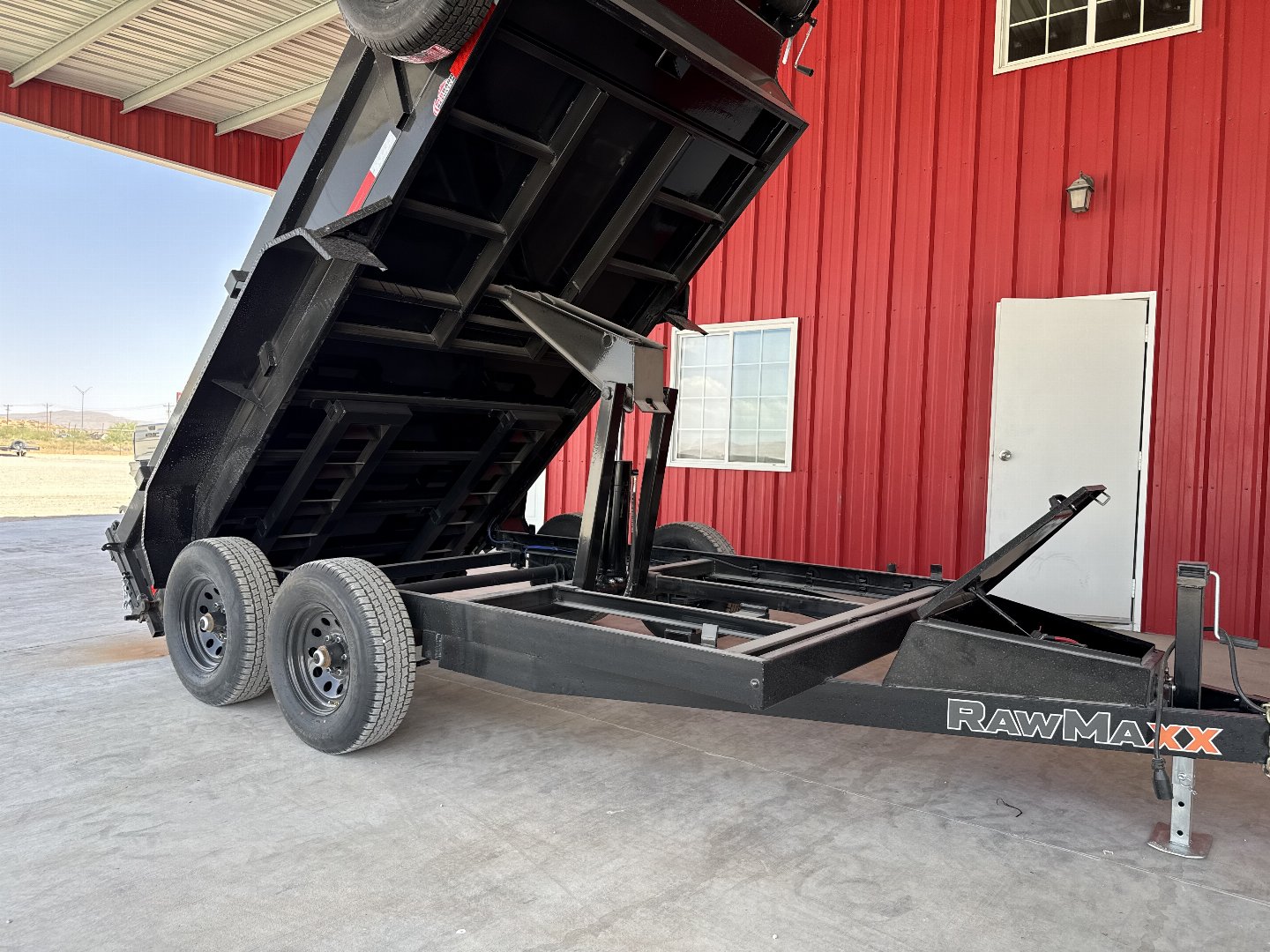 New 2025 RAWMAXX 77X12 10K MDX DUMP Dump Trailer