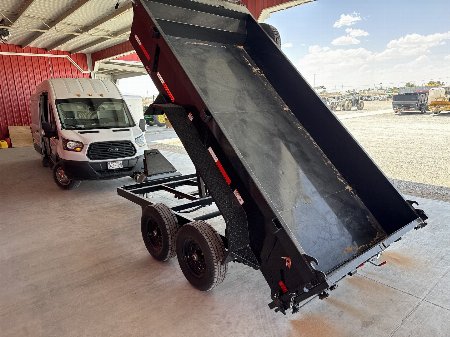 New 2025 RAWMAXX 77X12 10K MDX DUMP Dump Trailer