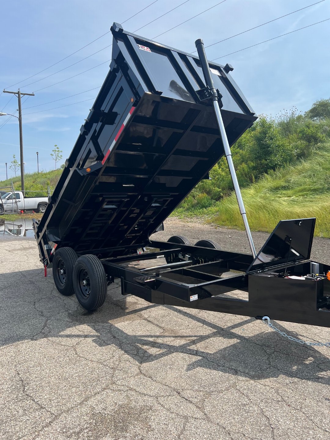 New 2026 QUALITY STEEL CJ 83X14 14k GVWR Dump Trailer #250332