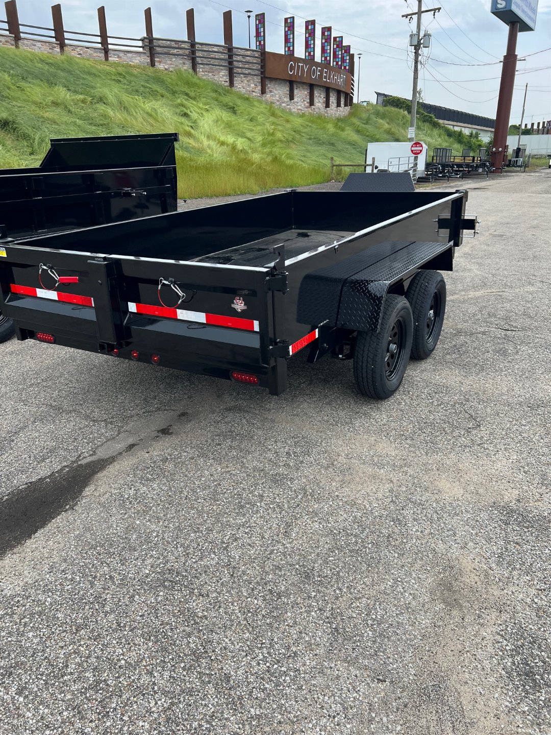New 2026 QUALITY STEEL 6X12 Steel Dump Trailer #258456