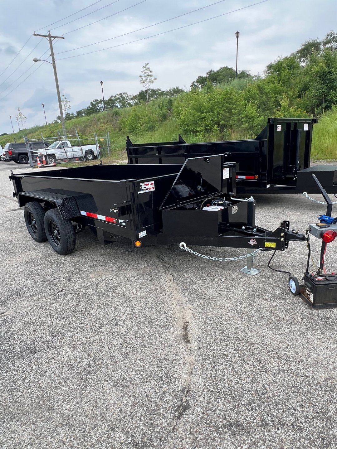 New 2026 QUALITY STEEL 6X12 Steel Dump Trailer #258456