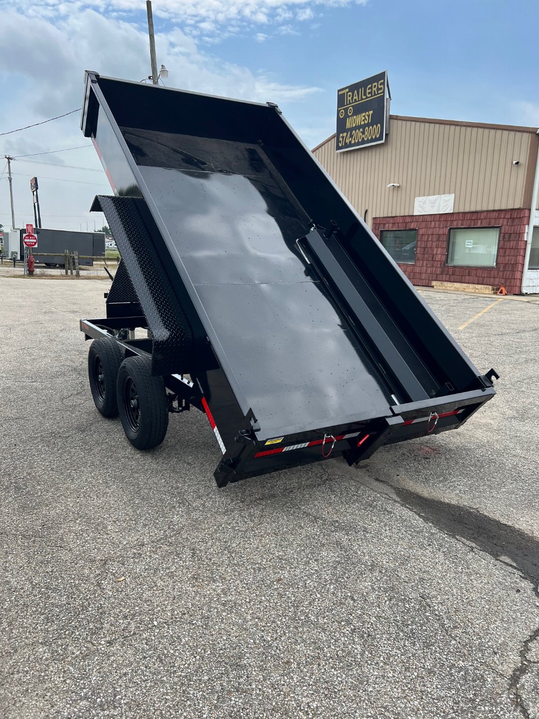 New 2026 QUALITY STEEL 6X12 Steel Dump Trailer #258456