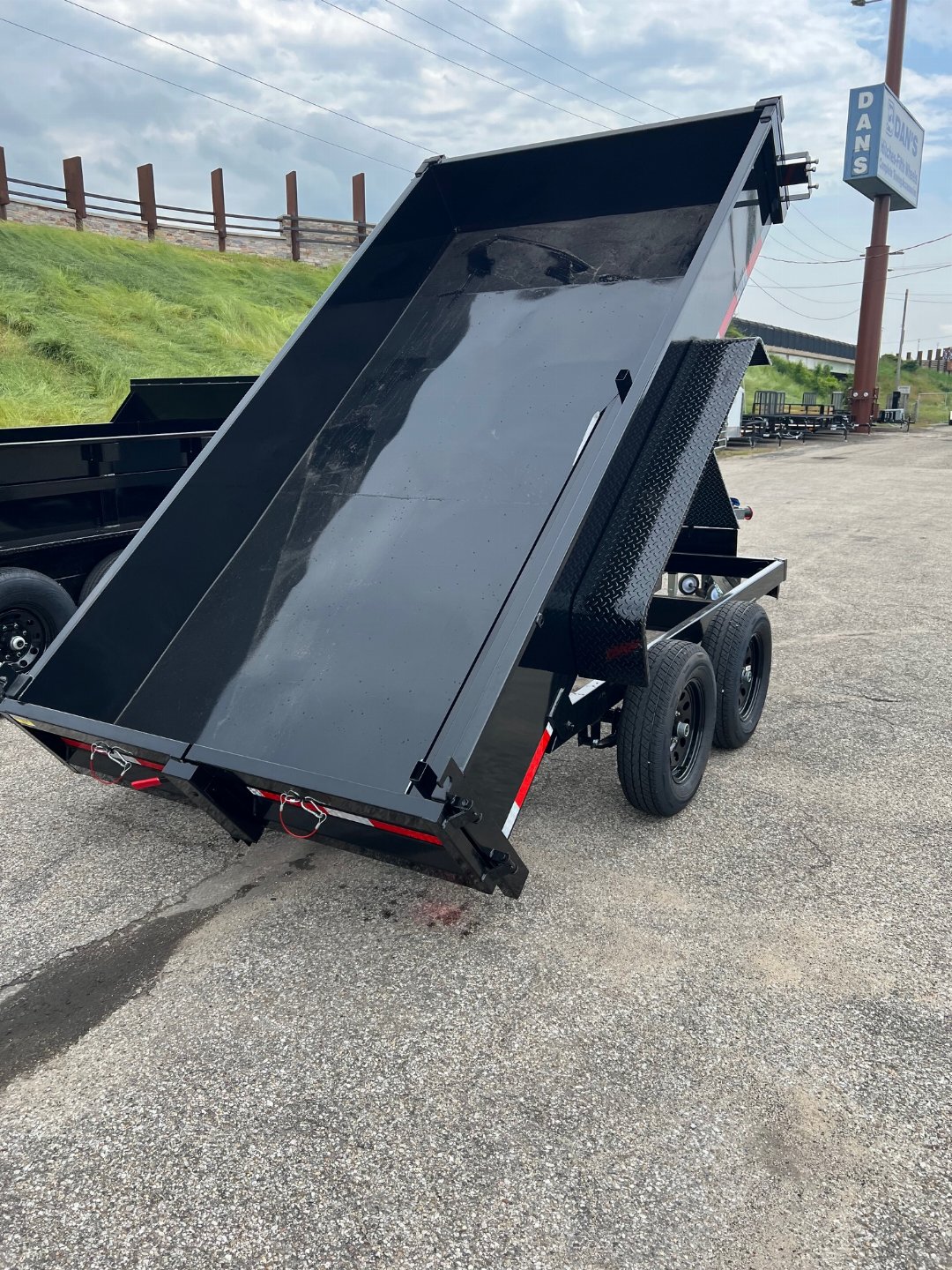 New 2026 QUALITY STEEL 6X12 Steel Dump Trailer #258456