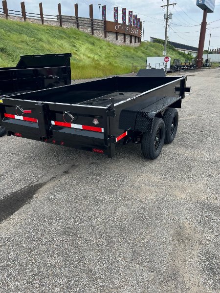 New 2026 QUALITY STEEL 6X12 Steel Dump Trailer #258456