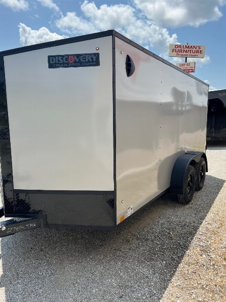 New 2026 DISCOVERY Rover ET 7x14 Enclosed Cargo Trailer #27013