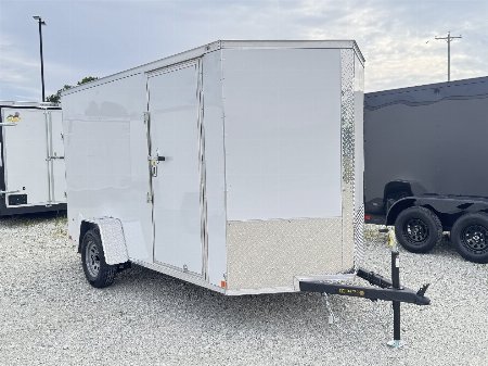 New 2025 Covered Wagon Trailers 6X12 Single Axle Enclosed Trailer