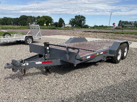 Used 2011 Finish Line FL16+4GTL-140 Tilt Trailer