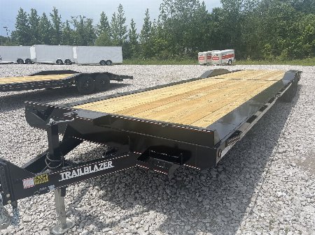 New 2025 Trailblazer 102X36 FOOT 2 CAR HAULER W/DRIVEOVER FENDERS