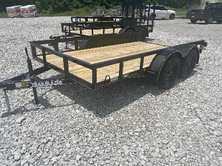 New 2025 Trailblazer 78X12 TDM ECONOMY UTILITY TRAILER