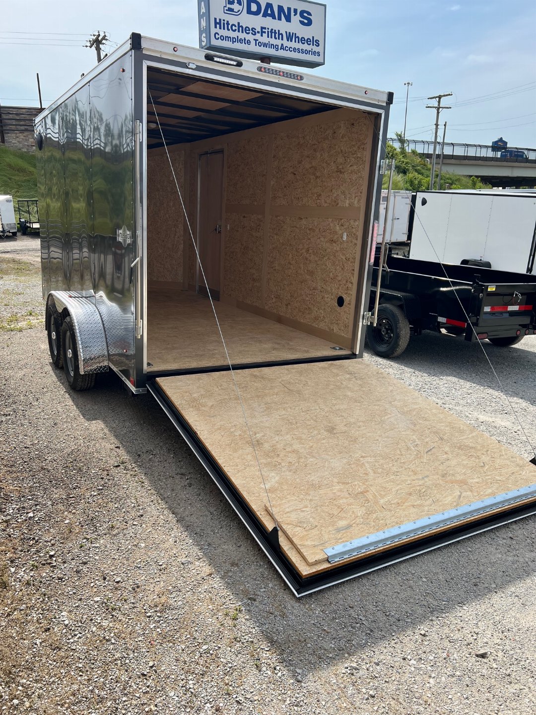 New 2025 STEALTH Mustang 7x14 Enclosed Cargo Trailer #104169