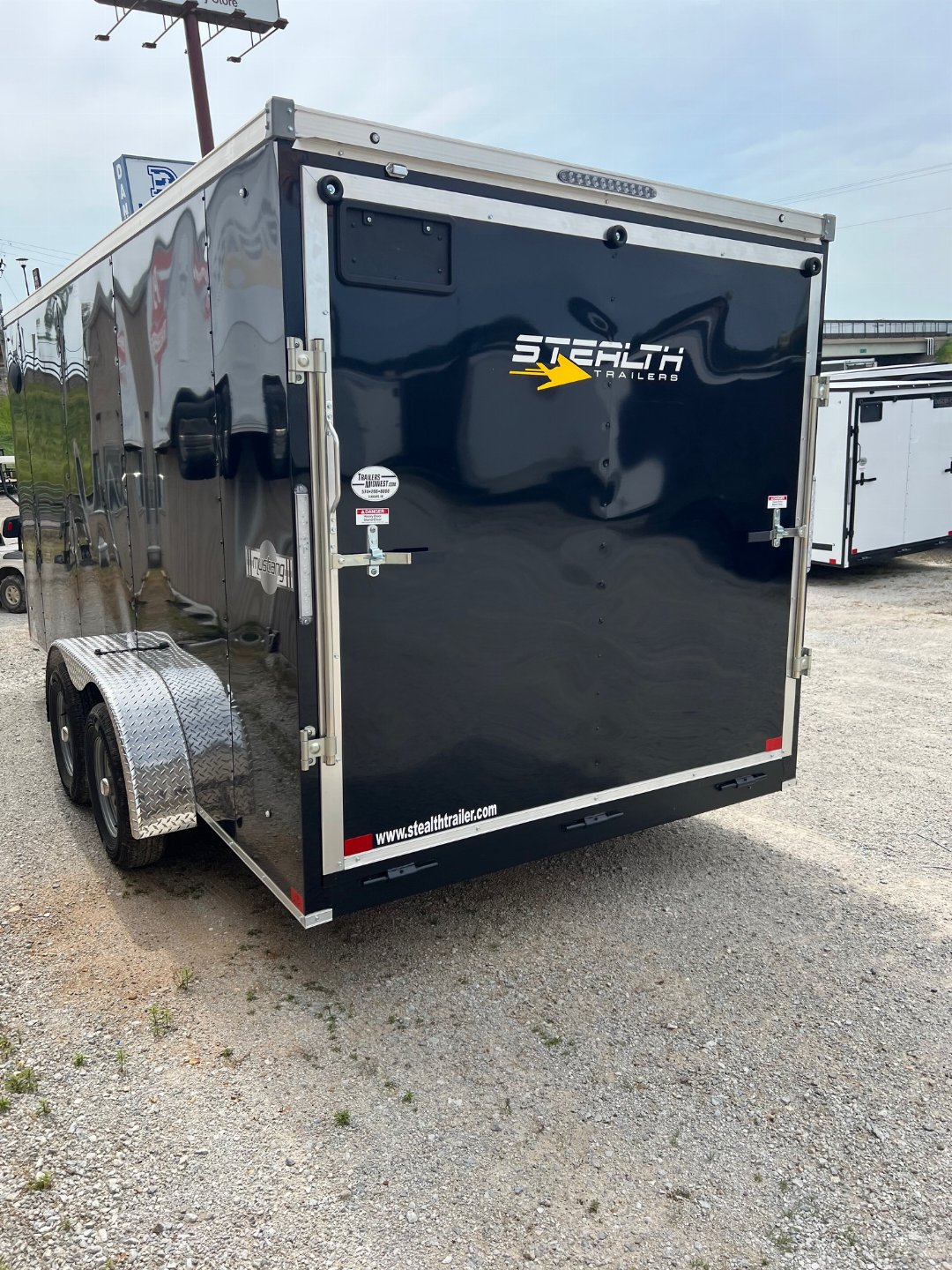New 2025 STEALTH Mustang 7x16 Enclosed Cargo Trailer #104170