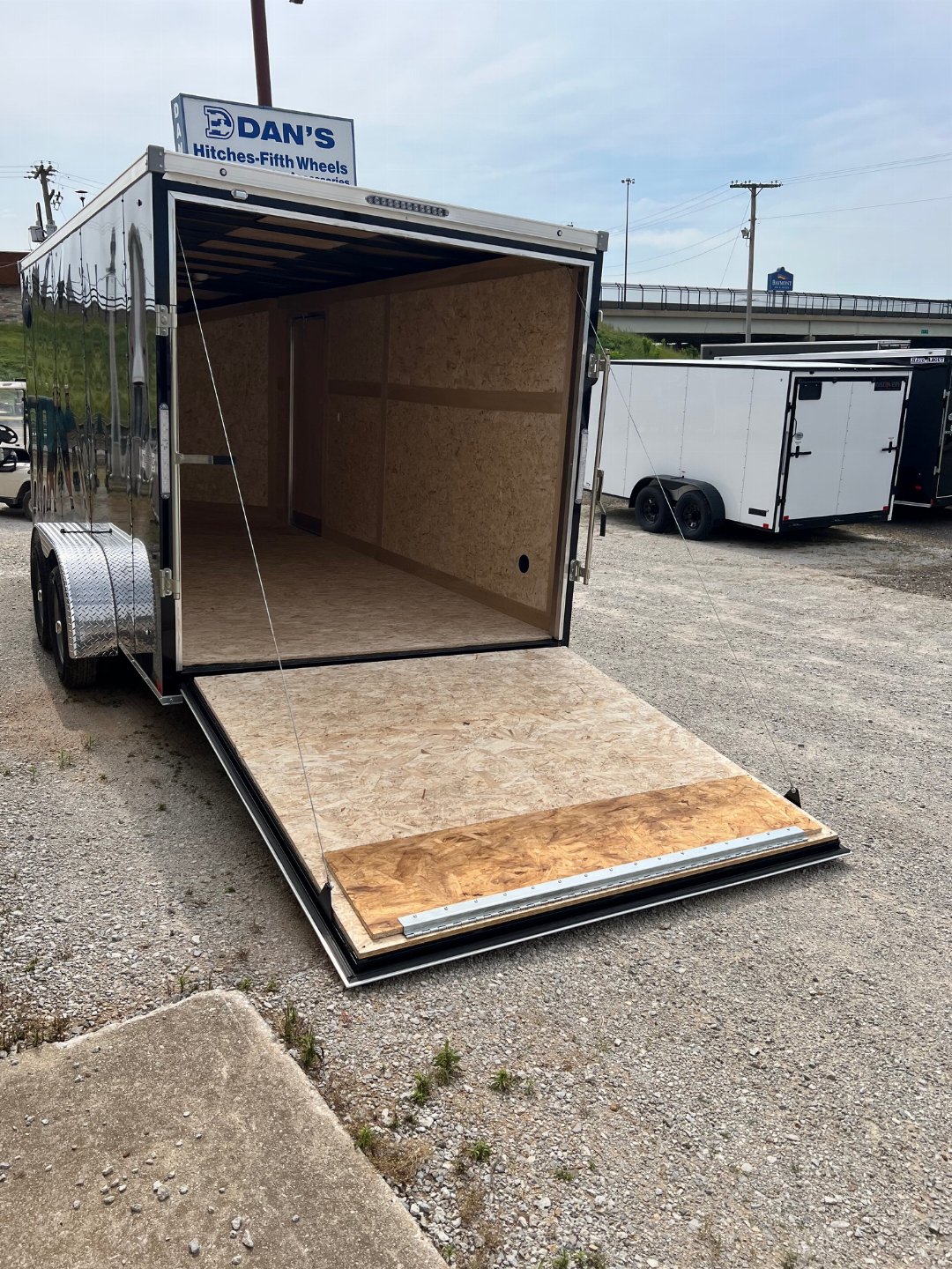 New 2025 STEALTH Mustang 7x16 Enclosed Cargo Trailer #104170