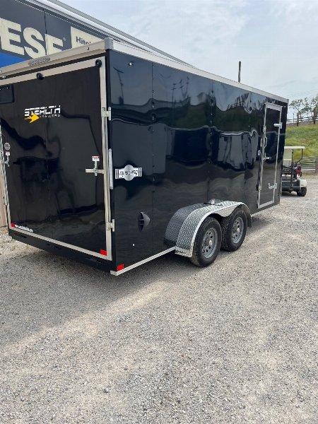 New 2025 STEALTH Mustang 7x16 Enclosed Cargo Trailer #104170