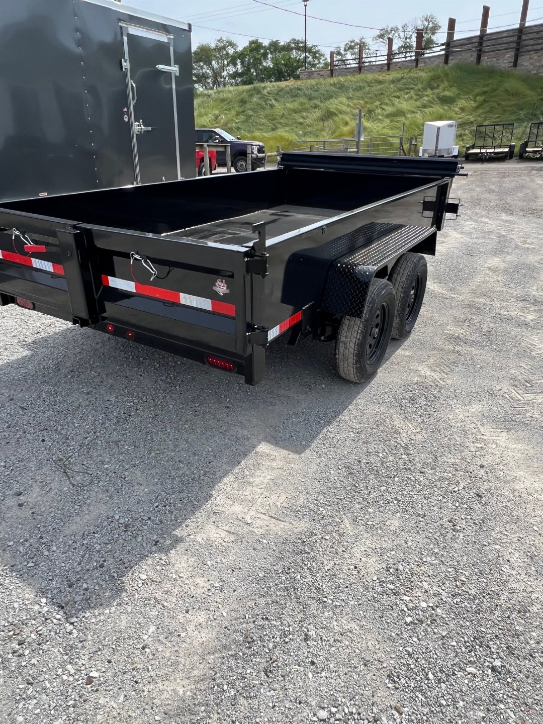 New 2026 QUALITY STEEL 6x12 7k Steel Dump Trailer #258457