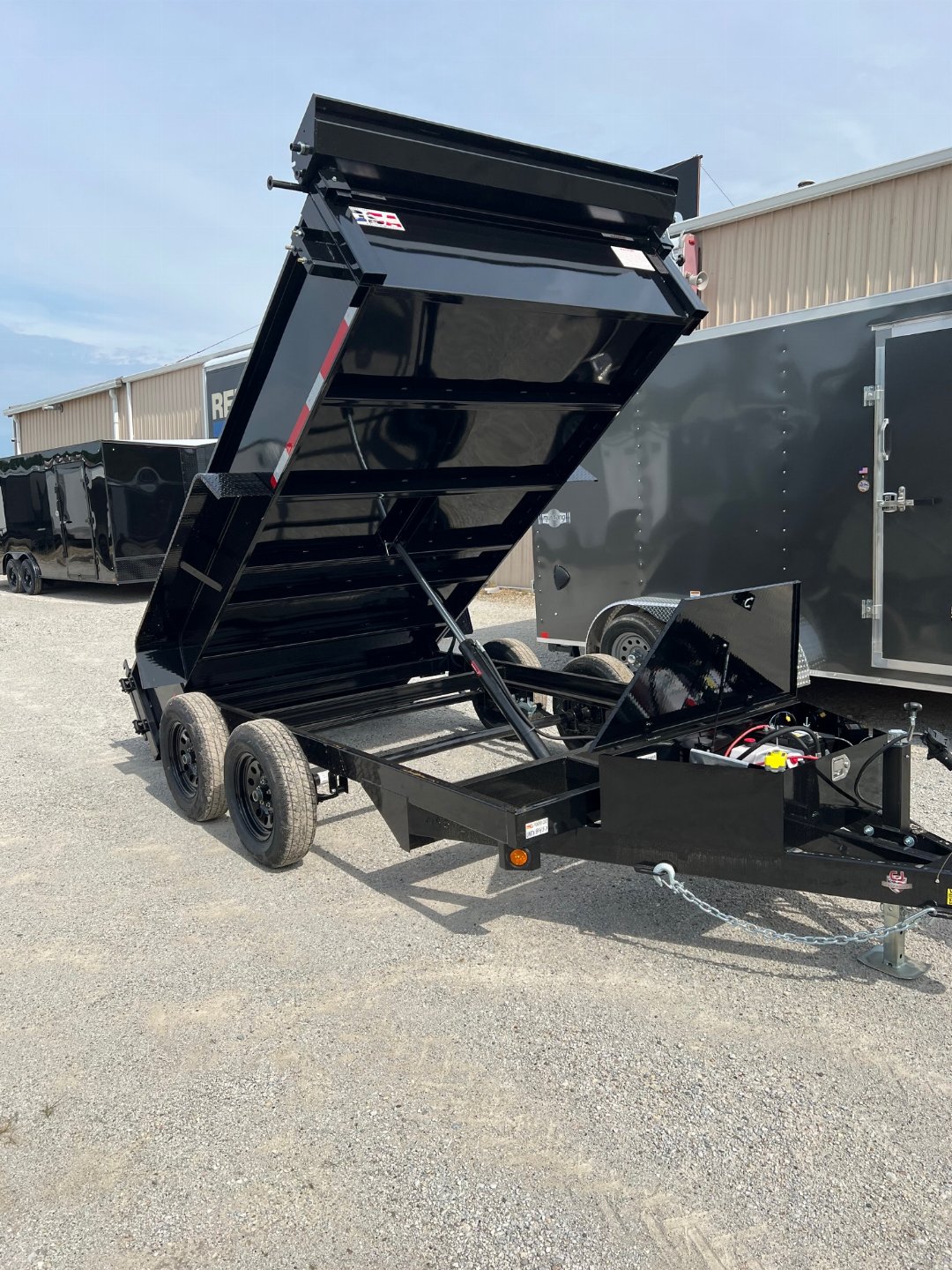 New 2026 QUALITY STEEL 6x12 7k Steel Dump Trailer #258457