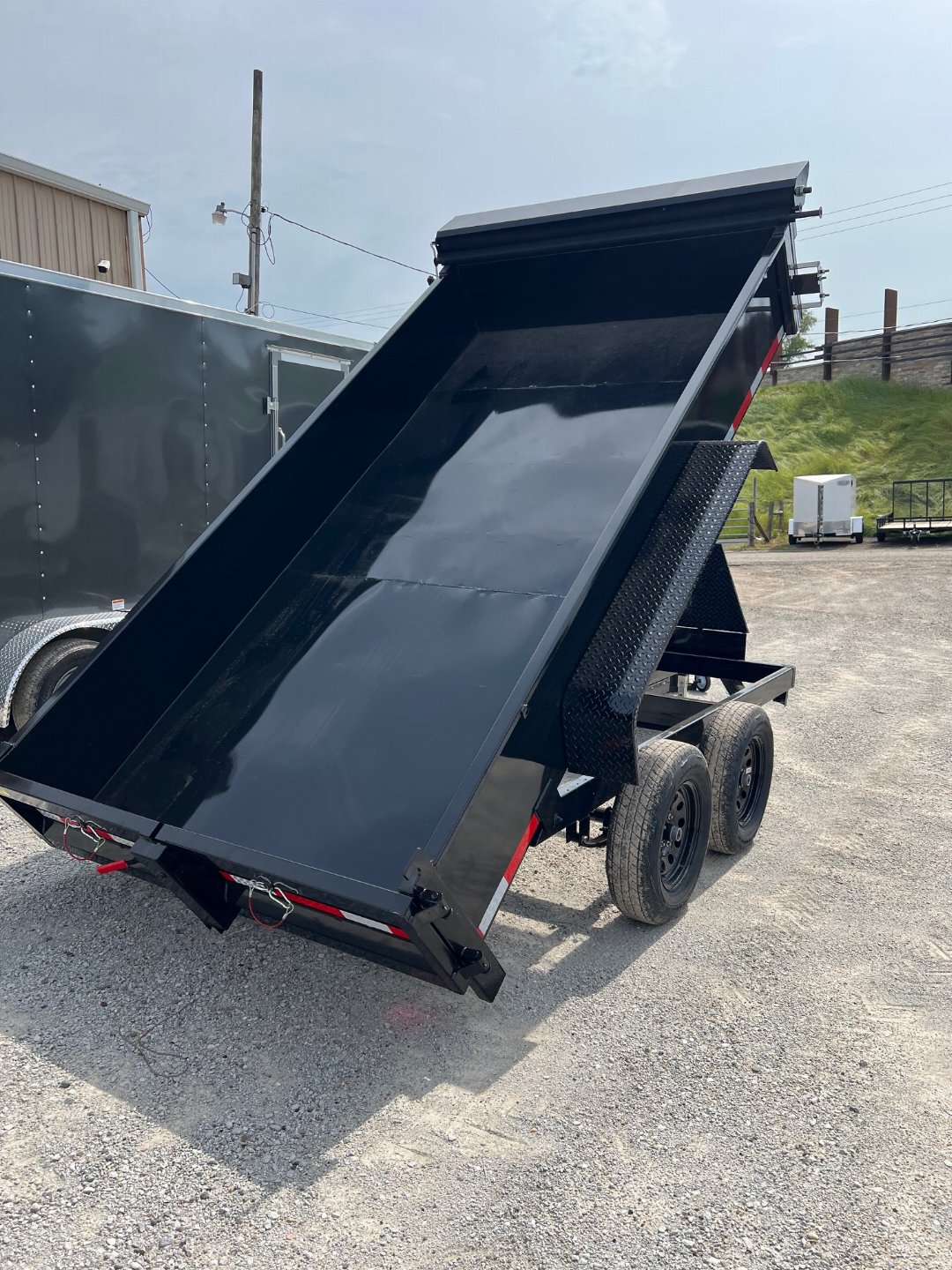 New 2026 QUALITY STEEL 6x12 7k Steel Dump Trailer #258457