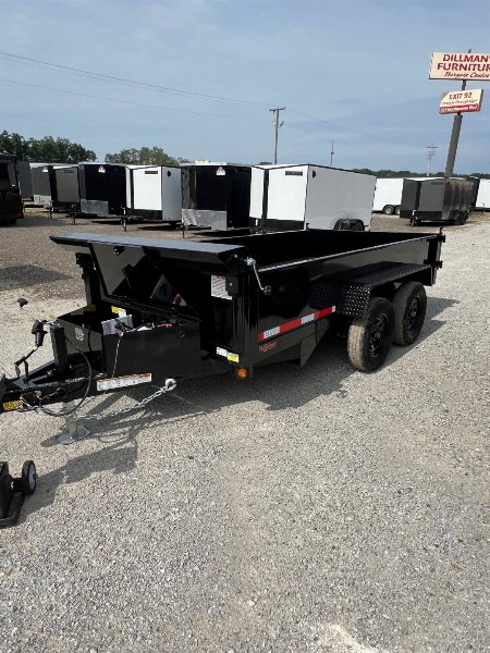 New 2026 QUALITY STEEL 6x12 7k Steel Dump Trailer #258457