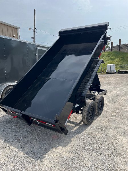 New 2026 QUALITY STEEL 6x12 7k Steel Dump Trailer #258457