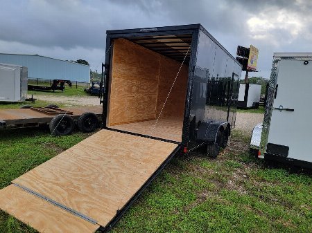 New 2025 Giddy Up USA 7 X 16 TA POLYCORE Cargo / Enclosed Trailer