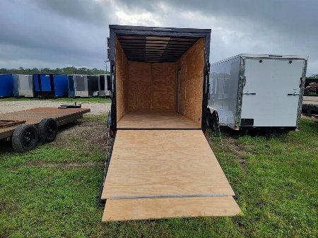 New 2025 Giddy Up USA 7 X 16 TA POLYCORE Cargo / Enclosed Trailer