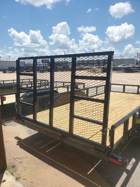 New 2025 Top Hat MP16X83 Utility Trailer
