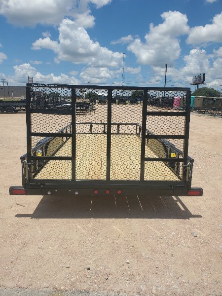 New 2025 Top Hat MP 16X83 Utility Trailer
